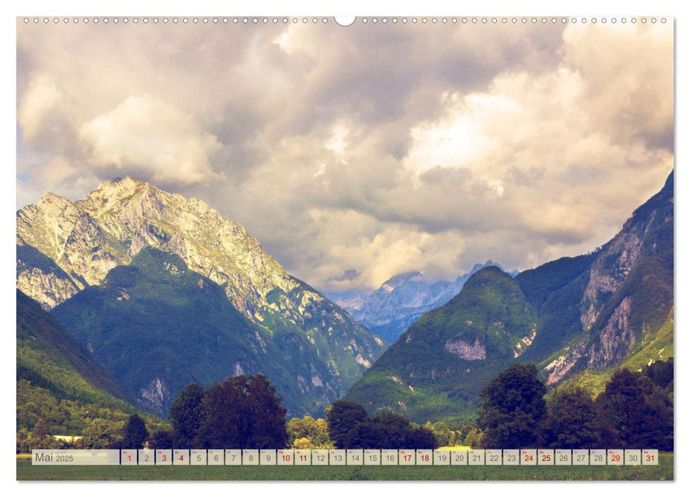 Slowenische Landschaften (CALVENDO Premium Wandkalender 2025)