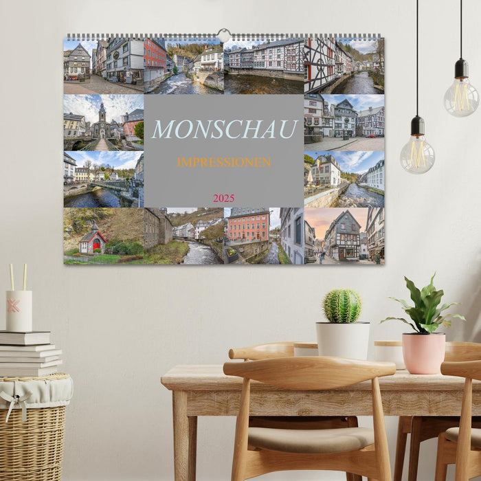 Monschau Impressionen (CALVENDO Wandkalender 2025)
