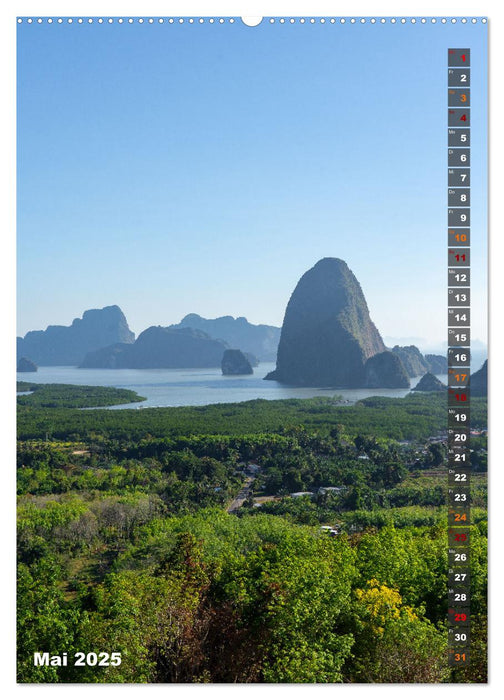 Thailand - Perle Asiens (CALVENDO Wandkalender 2025)