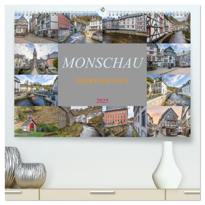 Monschau Impressionen (CALVENDO Premium Wandkalender 2025)