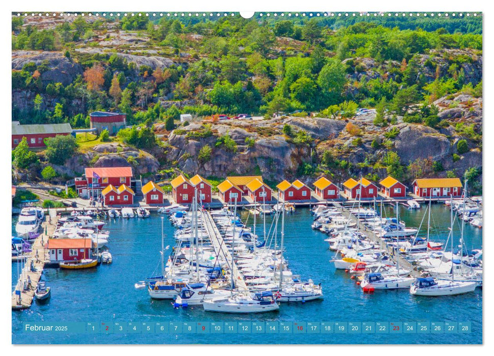 Schwedens schöne Westküste (CALVENDO Wandkalender 2025)