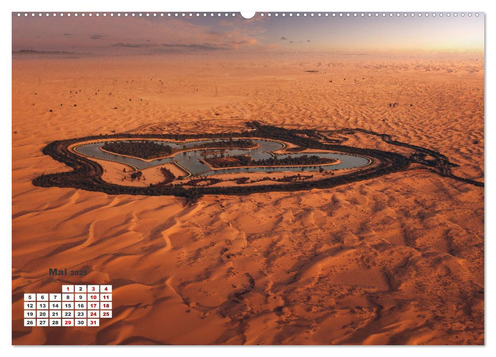 Die Emirate - Im Land der sieben Seelen (CALVENDO Wandkalender 2025)