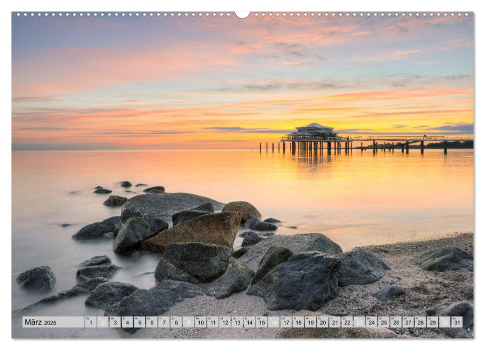 9783383828546 - Traumhafte Stimmungen entlang der Küste (CALVENDO Wandkalender 2025)