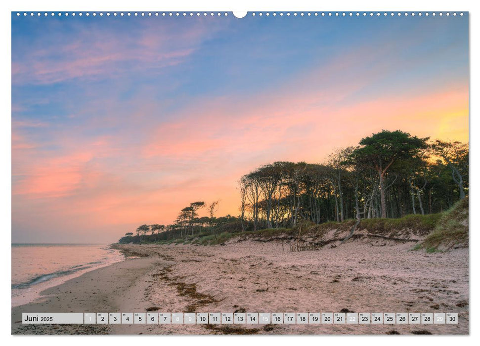 9783383828546 - Traumhafte Stimmungen entlang der Küste (CALVENDO Wandkalender 2025)