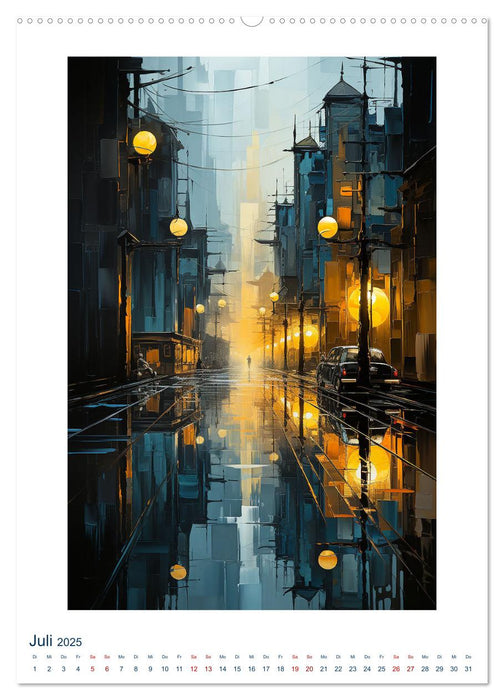 ART DECO City (CALVENDO Premium Wandkalender 2025)