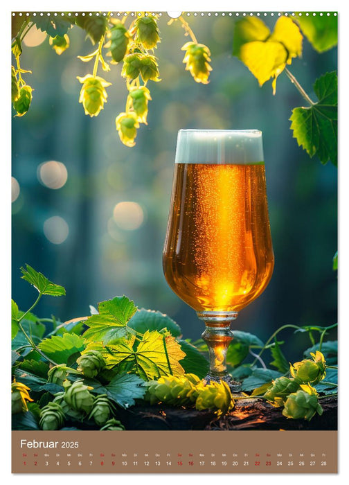 Bier-Liebe Von den Ahnen zu uns (CALVENDO Wandkalender 2025)