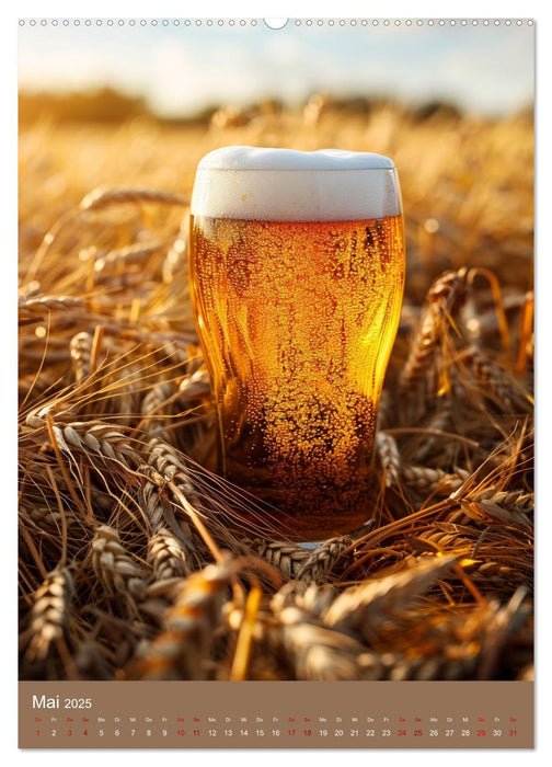 Bier-Liebe Von den Ahnen zu uns (CALVENDO Wandkalender 2025)