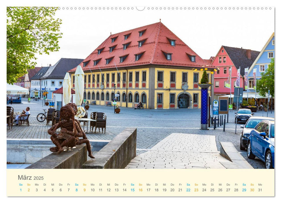 Lichtenfels - die Deutsche Korbstadt (CALVENDO Premium Wandkalender 2025)