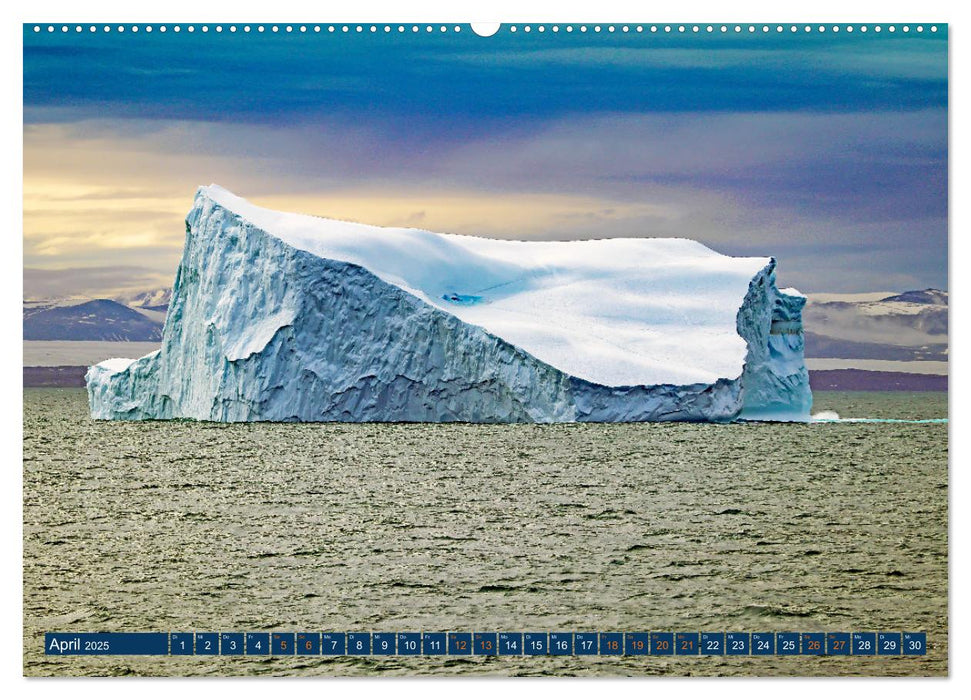 Berge aus Eis (CALVENDO Wandkalender 2025)