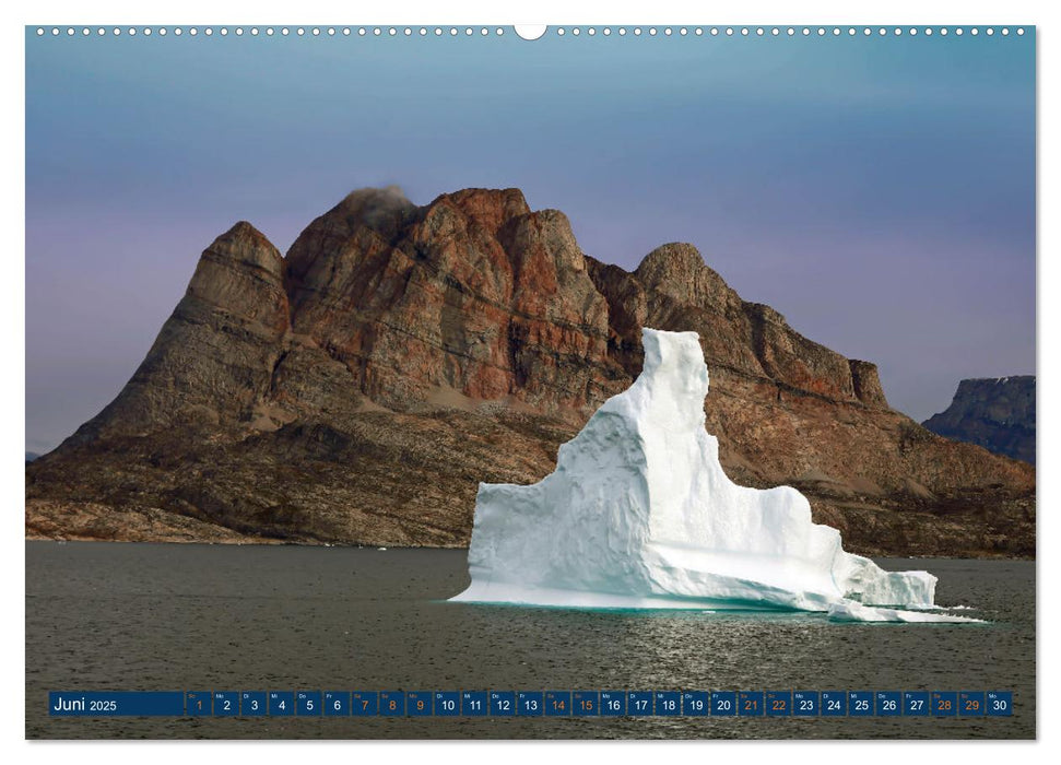 Berge aus Eis (CALVENDO Wandkalender 2025)