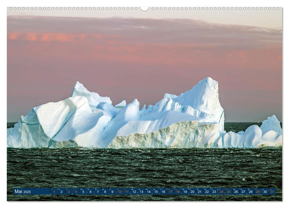 Berge aus Eis (CALVENDO Premium Wandkalender 2025)