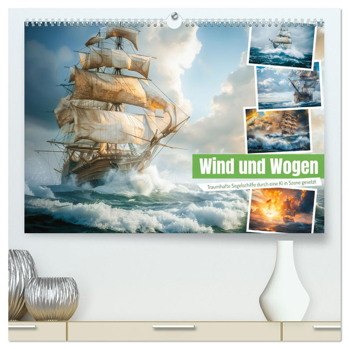 Wind und Wogen (CALVENDO Premium Wandkalender 2025)