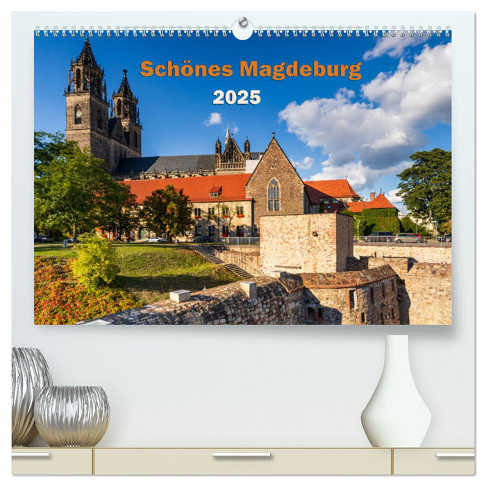 Schönes Magdeburg (CALVENDO Premium Wandkalender 2025)