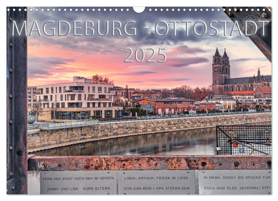 Magdeburg - Ottostadt (CALVENDO Wandkalender 2025)