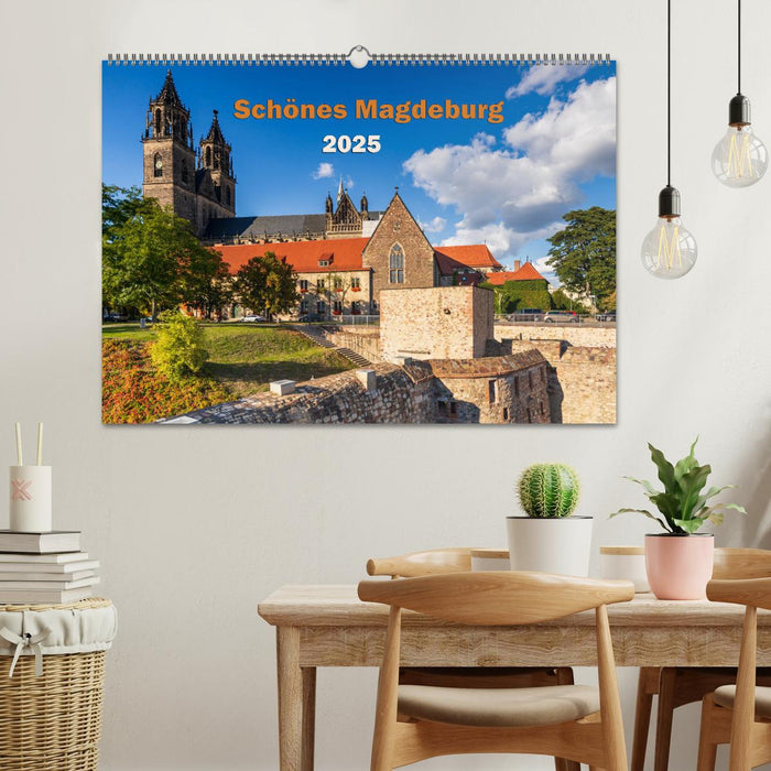 Schönes Magdeburg (CALVENDO Wandkalender 2025)