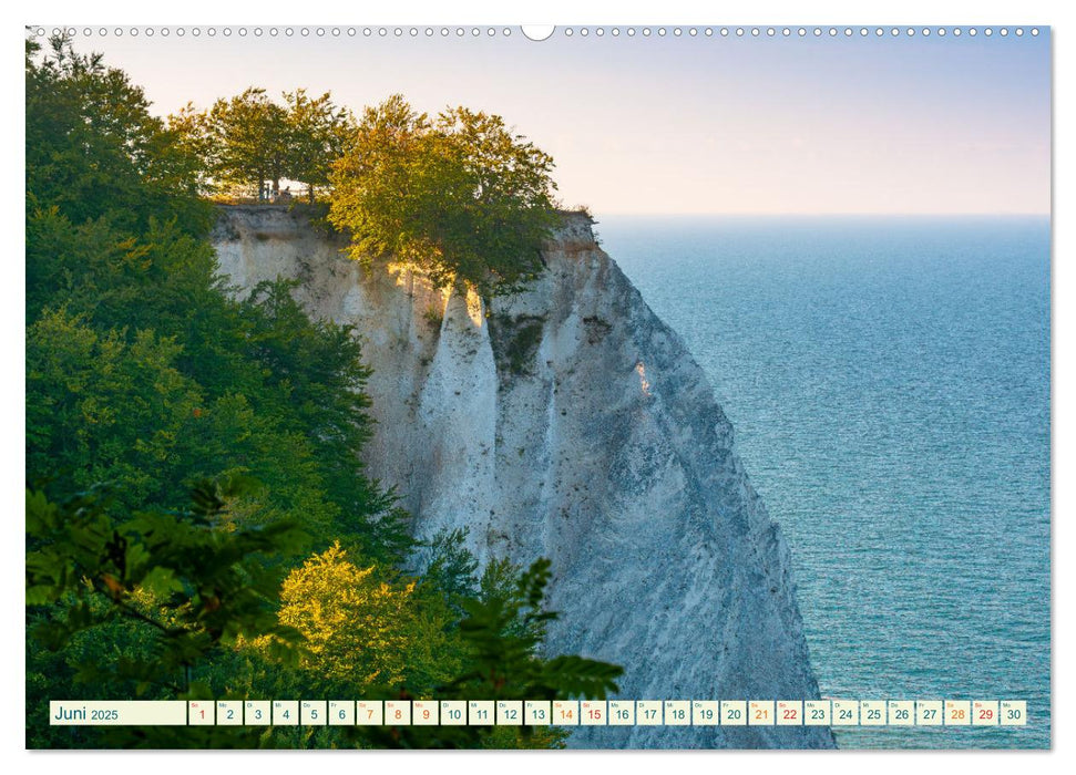 Insel Rügen - Malerische Kreideküste (CALVENDO Premium Wandkalender 2025)