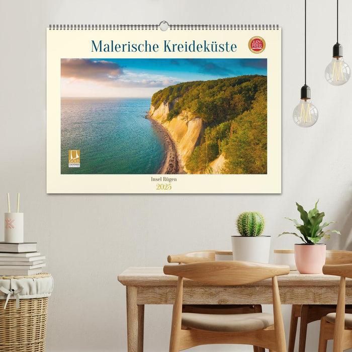 Insel Rügen - Malerische Kreideküste (CALVENDO Wandkalender 2025)