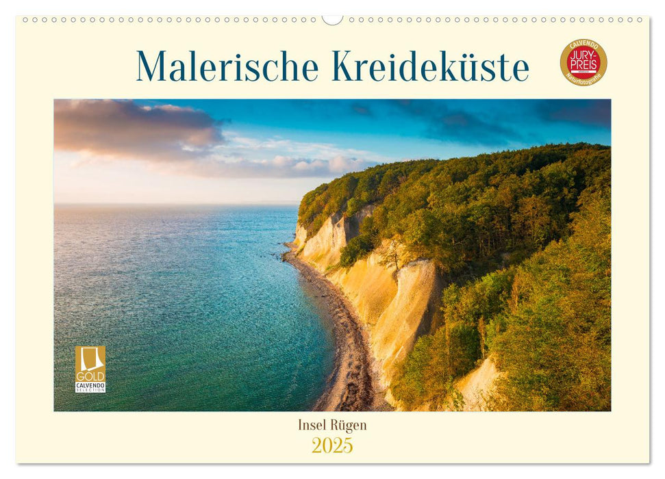 Insel Rügen - Malerische Kreideküste (CALVENDO Wandkalender 2025)