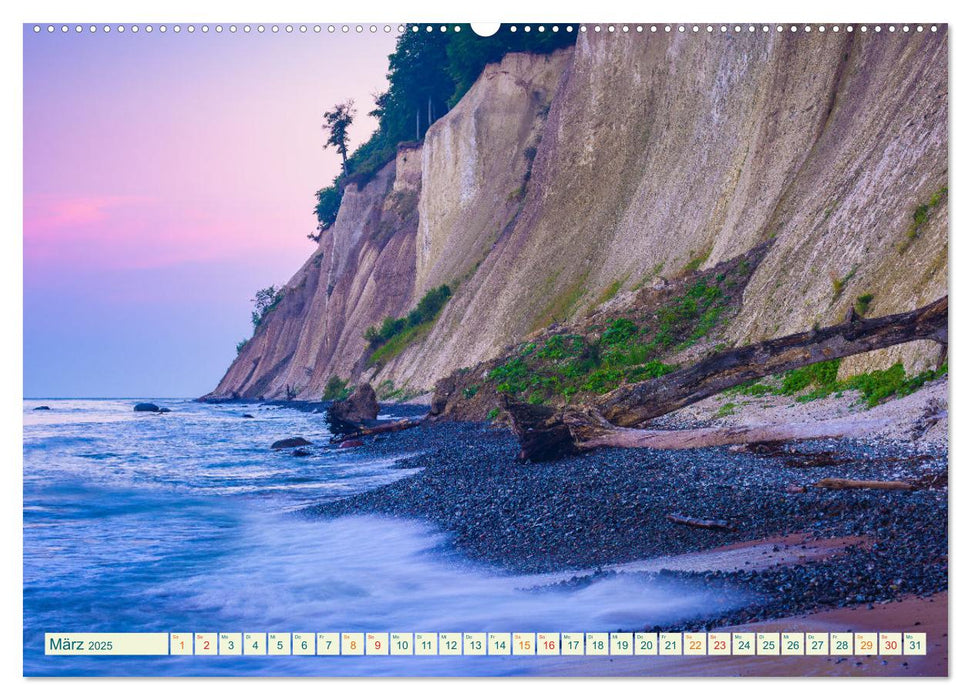 Insel Rügen - Malerische Kreideküste (CALVENDO Wandkalender 2025)