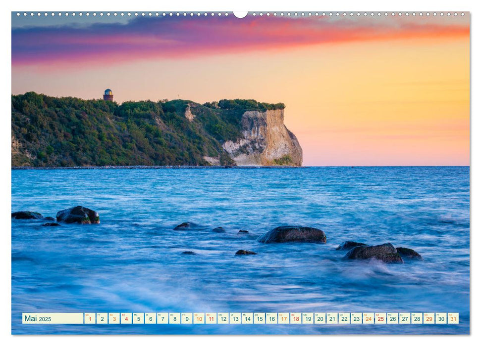 Insel Rügen - Malerische Kreideküste (CALVENDO Wandkalender 2025)