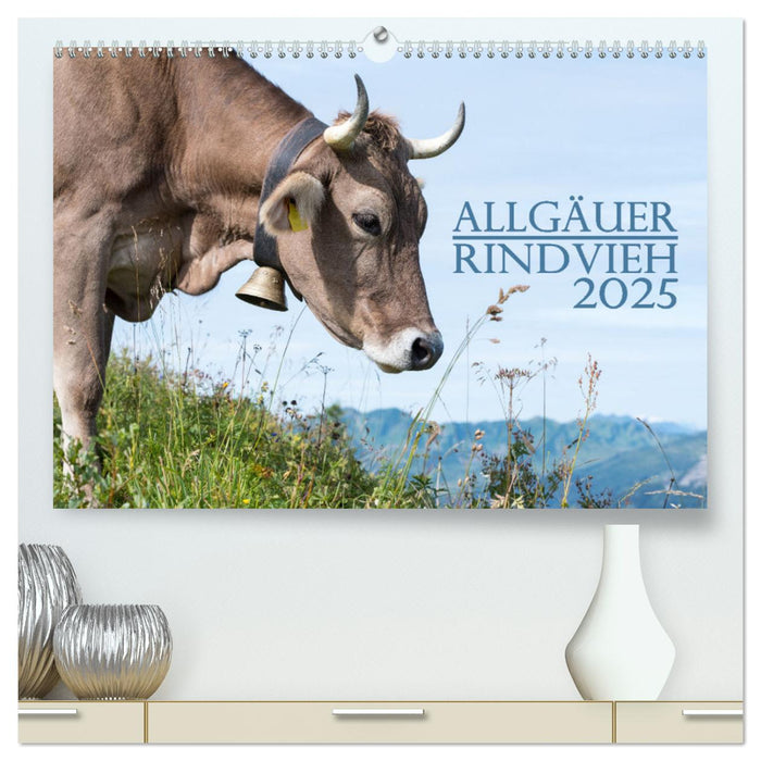 Allgäuer Rindvieh 2025 (CALVENDO Premium Wandkalender 2025)