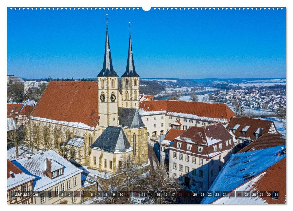 Bad Wimpfen - Historisches Juwel am Neckar (CALVENDO Premium Wandkalender 2025)