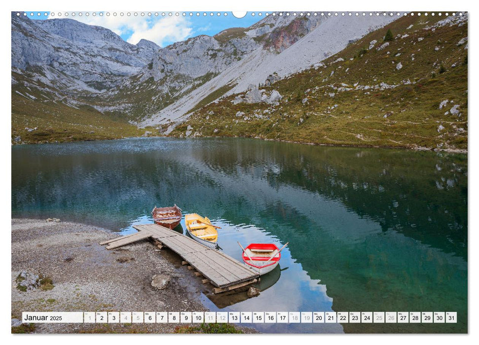 Graubündner Landschaften (CALVENDO Wandkalender 2025)