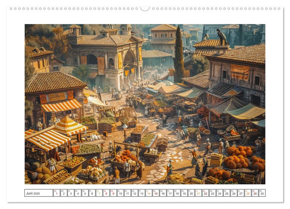 Im Schatten des Kolosseums (CALVENDO Wandkalender 2025)