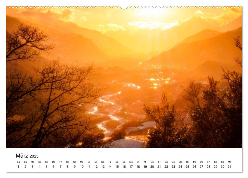 Wunderwelt Schweiz (CALVENDO Wandkalender 2025)