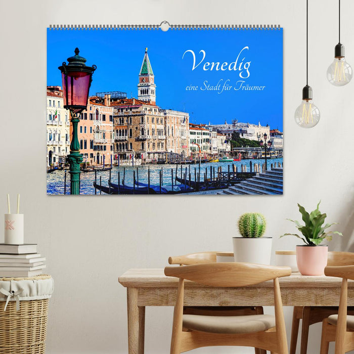 Venedig - eine Stadt für Träumer (CALVENDO Wandkalender 2025)