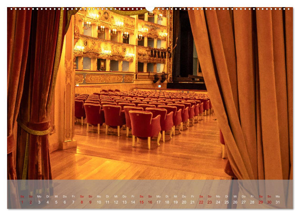 Teatro La Fenice (CALVENDO Wandkalender 2025)