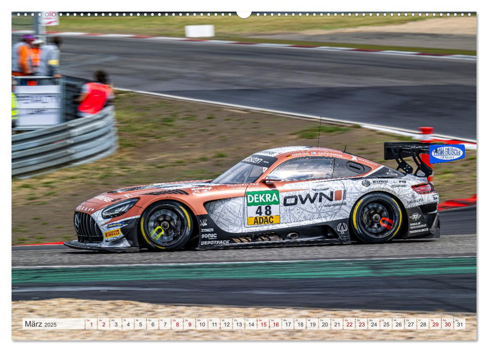 Schwaben Pfeile - STARS beim GT MASTERS (CALVENDO Wandkalender 2025)