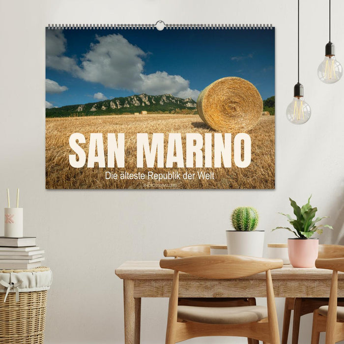 San Marino Die älteste Republik der Welt (CALVENDO Wandkalender 2025)