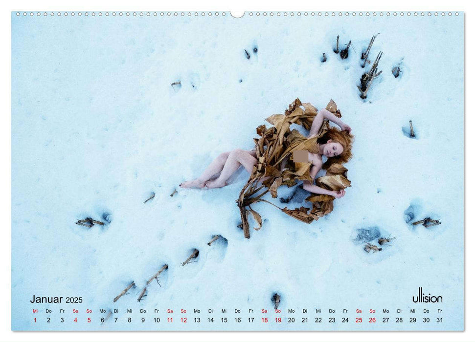 Poesie der Stille – Akt in der Natur (CALVENDO Wandkalender 2025)