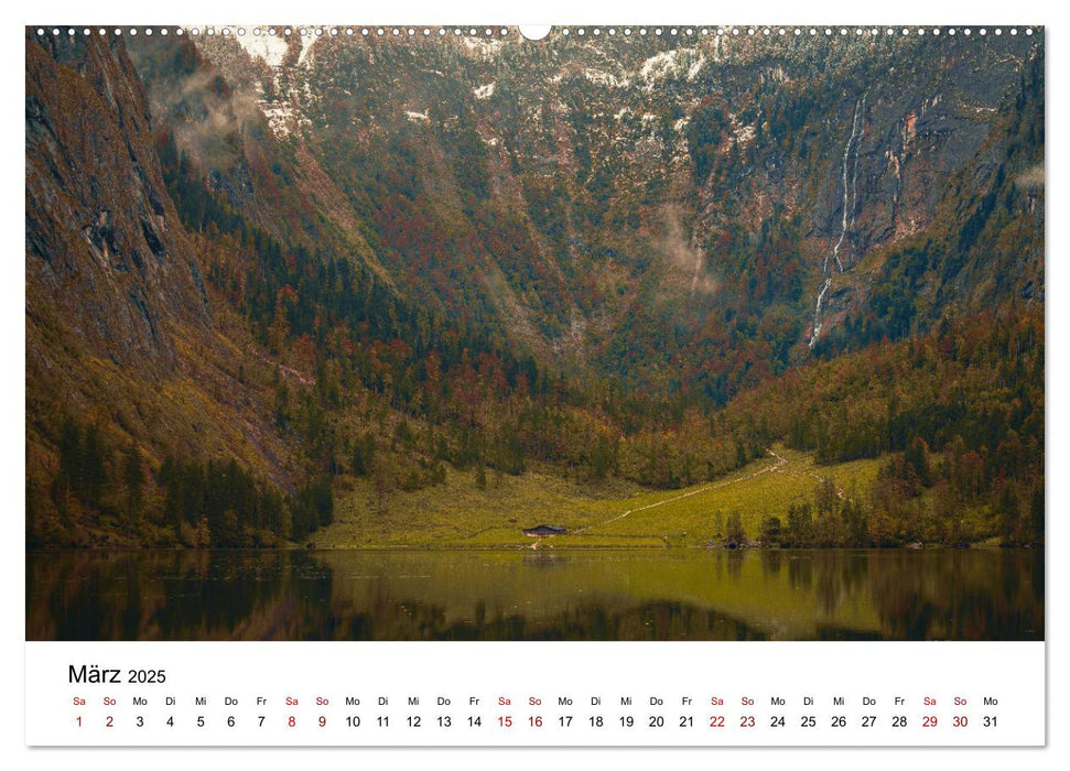 Berchtesgaden - Naturschönheiten in Bayern (CALVENDO Wandkalender 2025)