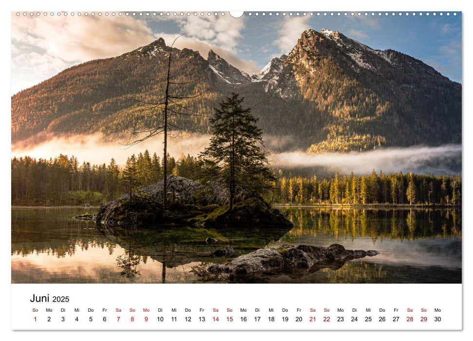 Berchtesgaden - Naturschönheiten in Bayern (CALVENDO Wandkalender 2025)