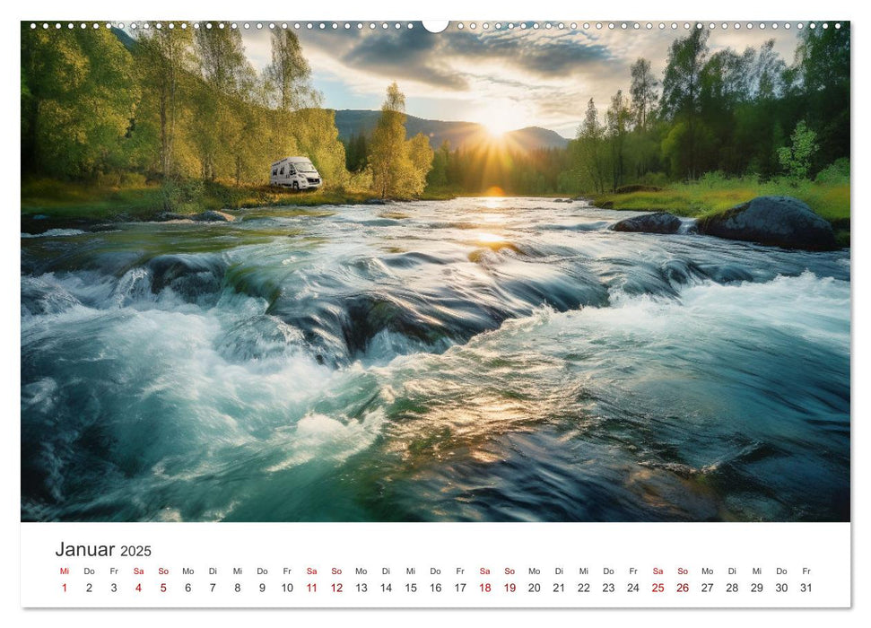 Der Ruf des Nordens (CALVENDO Premium Wandkalender 2025)