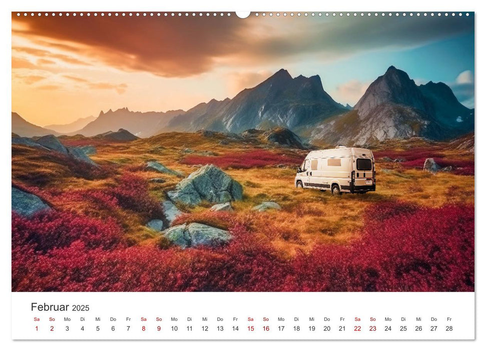 Der Ruf des Nordens (CALVENDO Premium Wandkalender 2025)