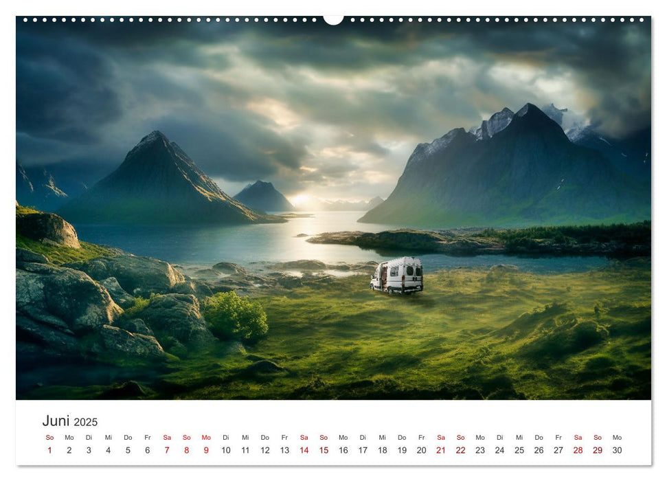 Der Ruf des Nordens (CALVENDO Premium Wandkalender 2025)