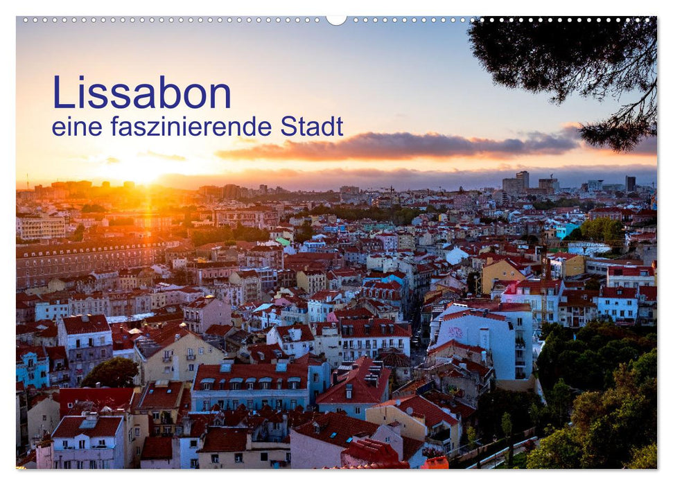 Lissabon eine faszinierende Stadt (CALVENDO Wandkalender 2025)