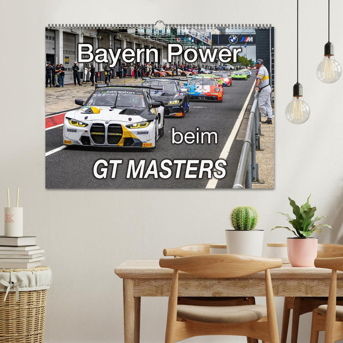 Bayern Power beim GT Masters (CALVENDO Wandkalender 2025)