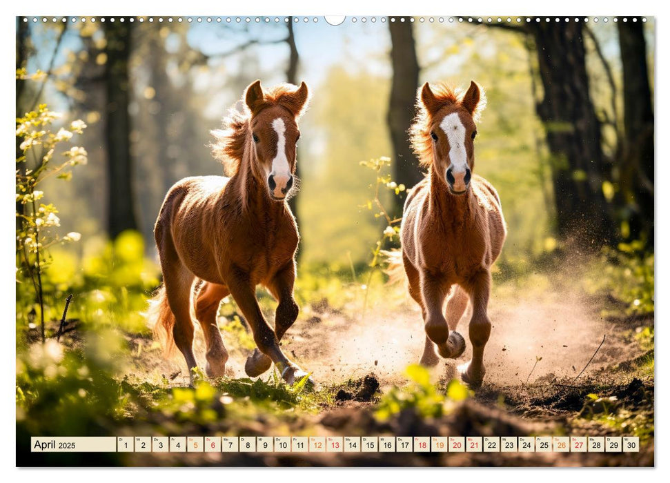 Viele Tiere auf dem Bauernhof (CALVENDO Wandkalender 2025)