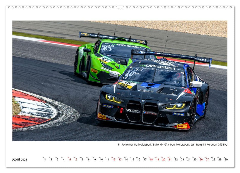 Bayern Power beim GT Masters (CALVENDO Premium Wandkalender 2025)