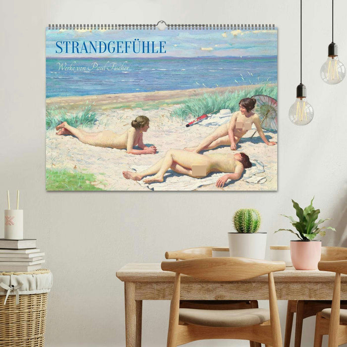 Strandgefühle (CALVENDO Wandkalender 2025)