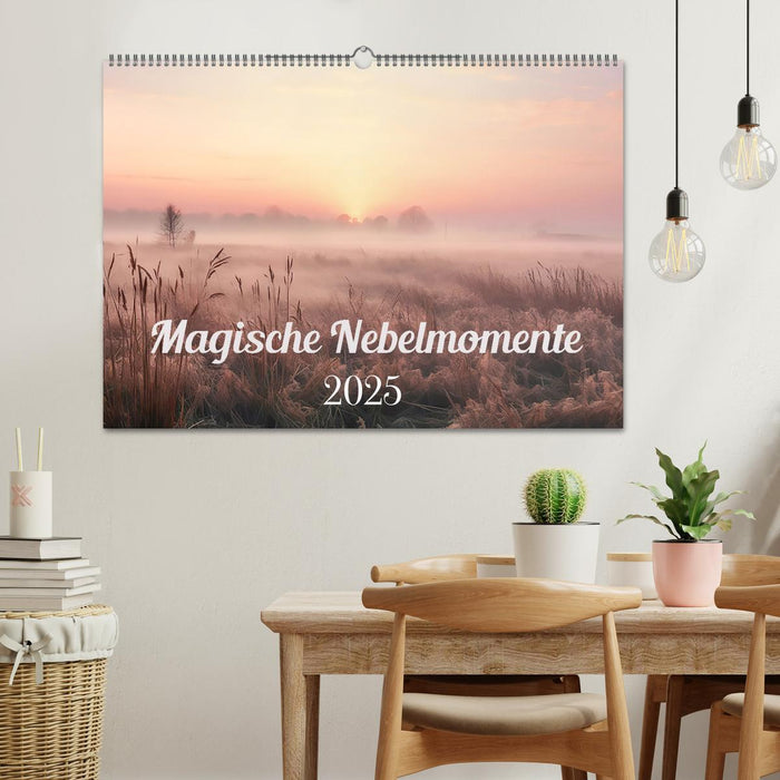 Magische Nebelmomente (CALVENDO Wandkalender 2025)