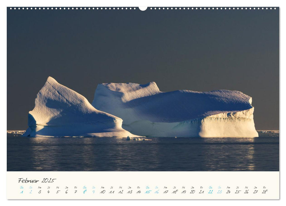 Faszination Eis - In den Fjorden Ostgrönlands (CALVENDO Premium Wandkalender 2025)