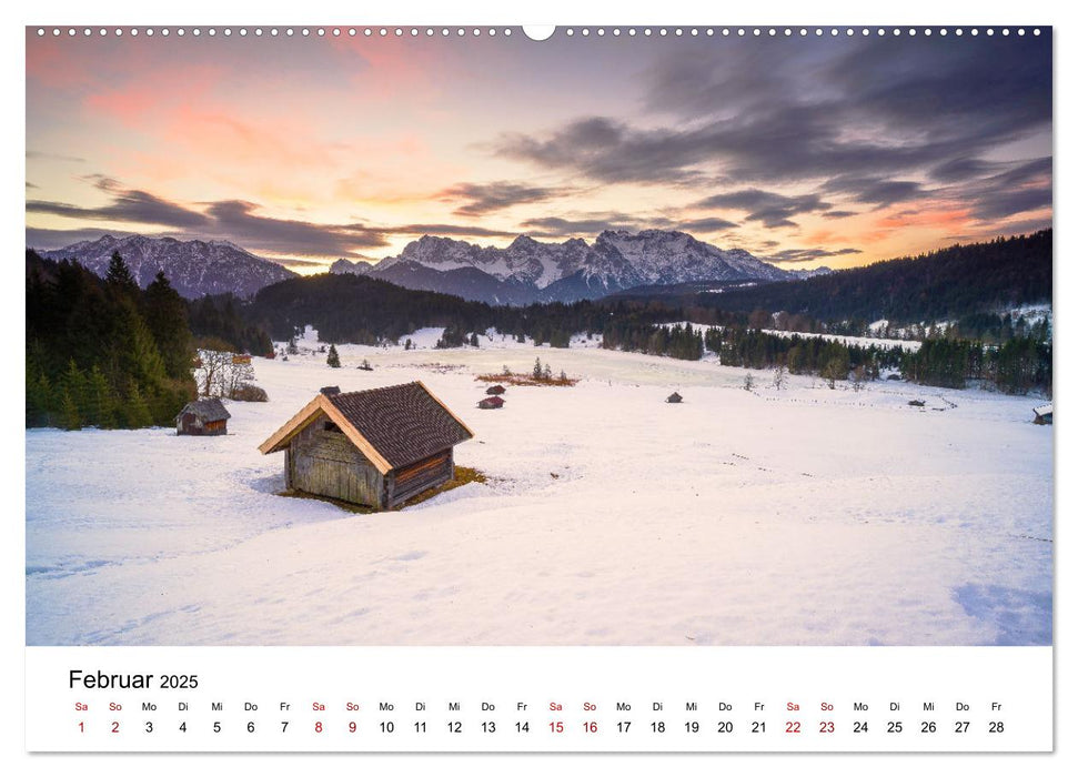 Magische Landschaften - Faszination Natur (CALVENDO Wandkalender 2025)