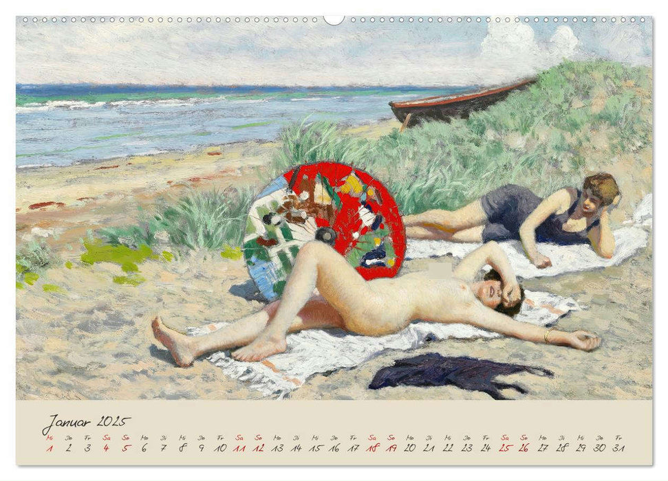 Strandgefühle (CALVENDO Premium Wandkalender 2025)