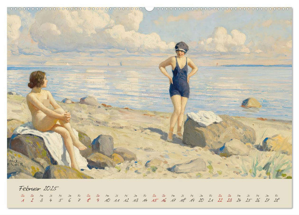 Strandgefühle (CALVENDO Premium Wandkalender 2025)