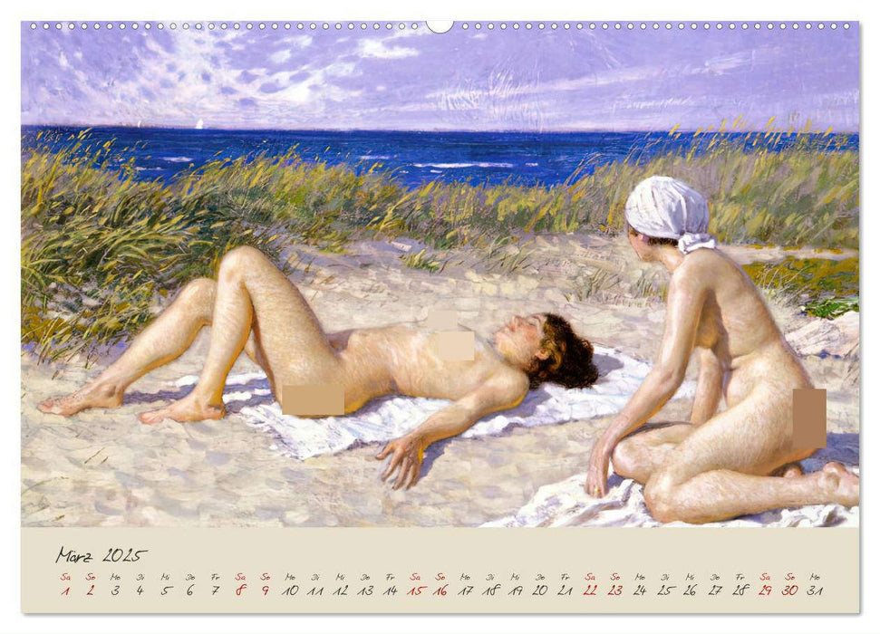 Strandgefühle (CALVENDO Premium Wandkalender 2025)